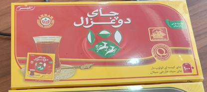 تصویر از چای تی بگ ساده 100 عددی آلوفویل دوغزال